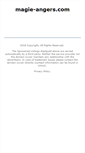 Mobile Screenshot of magie-angers.com